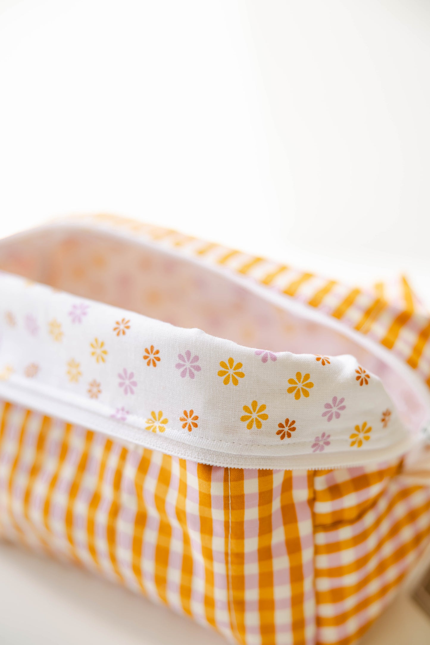 Boxy Bag - Honey Gingham