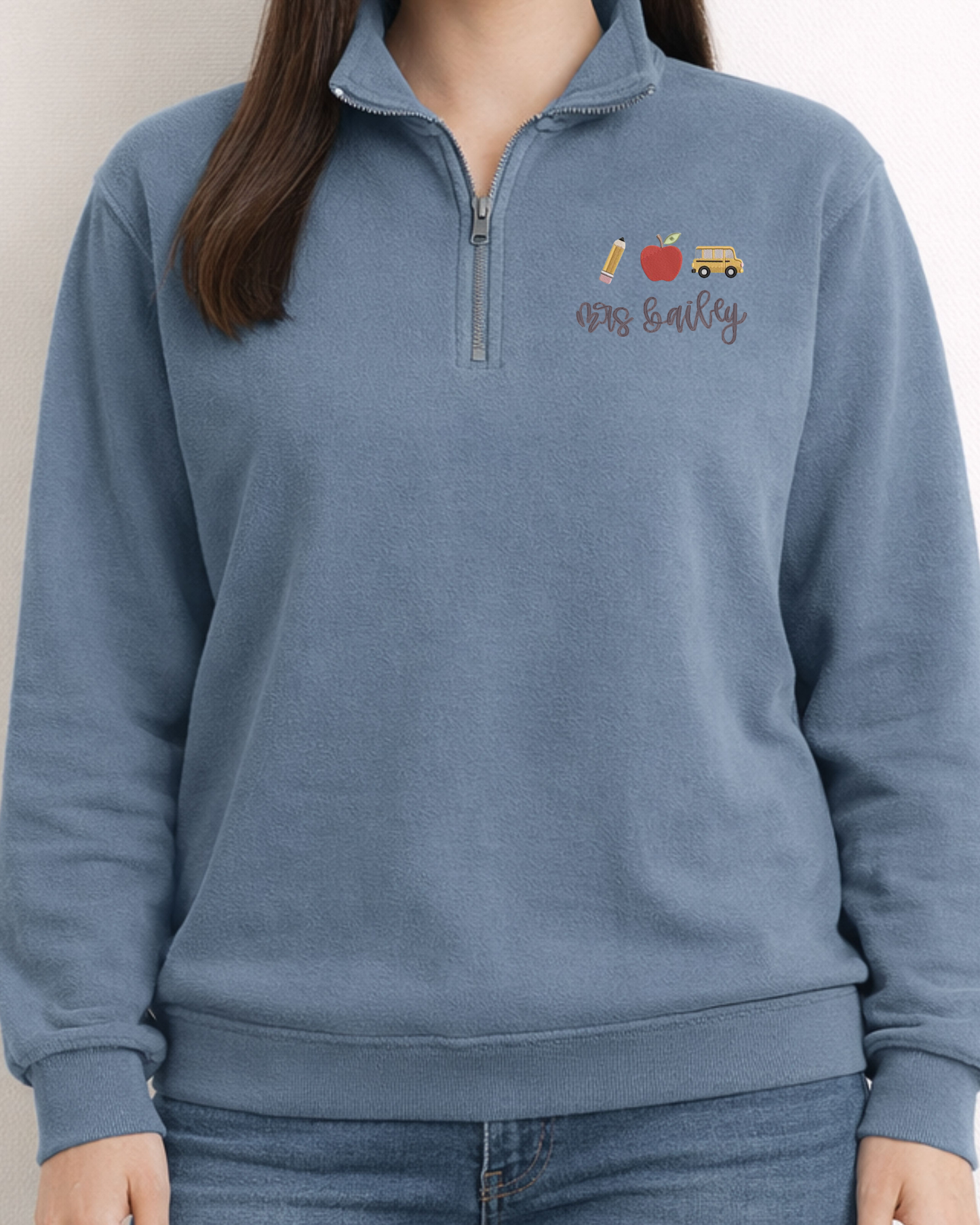 Teacher Icon Quarter Zip