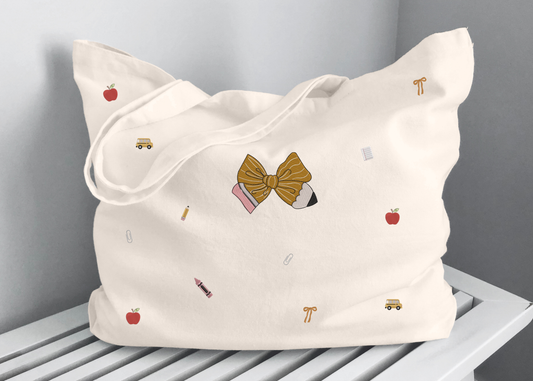 Teacher Icon Tote