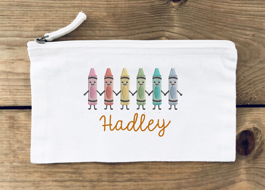 Crayon Friends Pouch