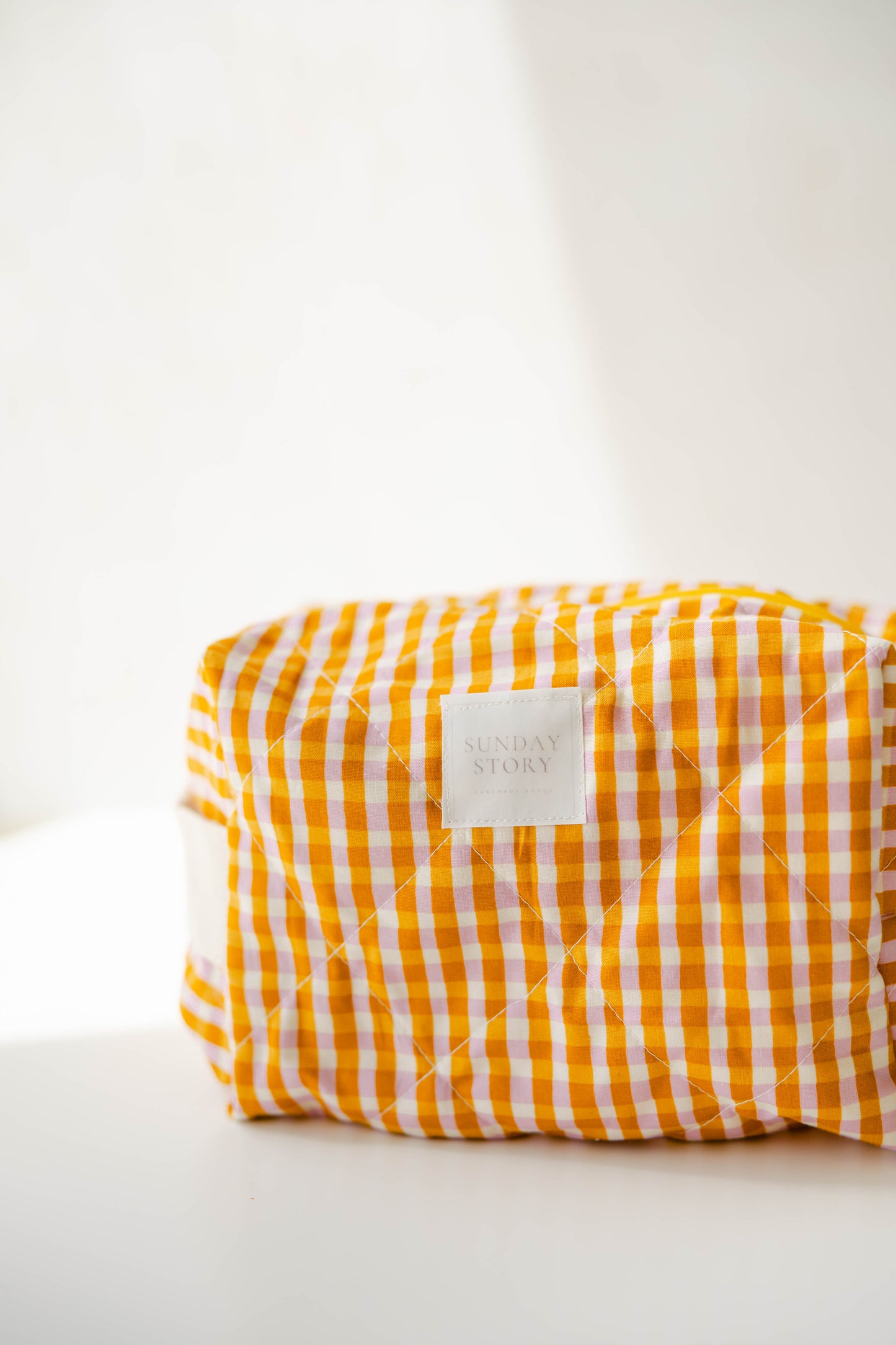 Boxy Bag - Honey Gingham