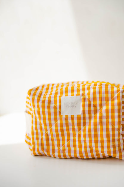Boxy Bag - Honey Gingham