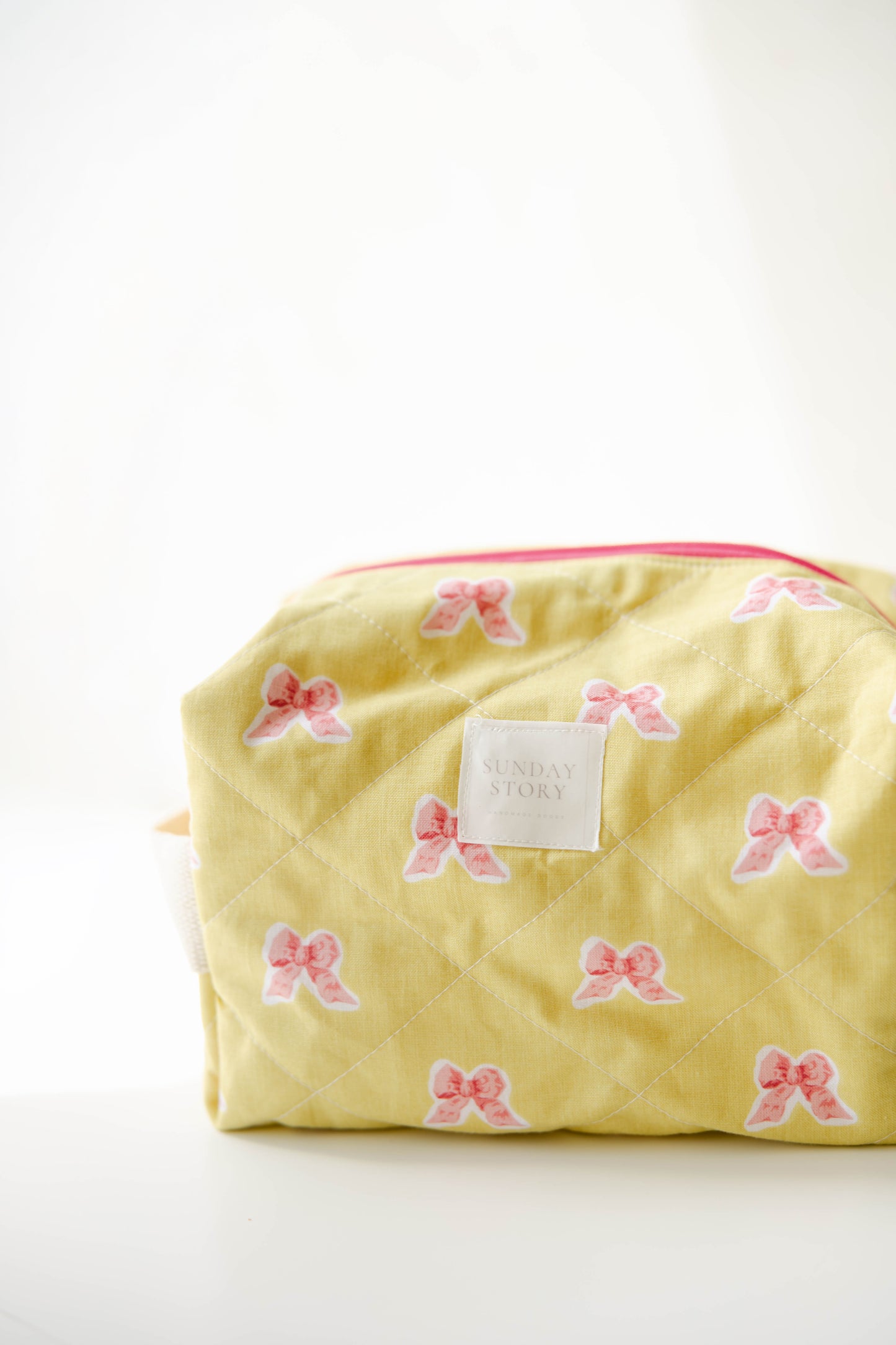 Boxy Bag - Pink Bow II