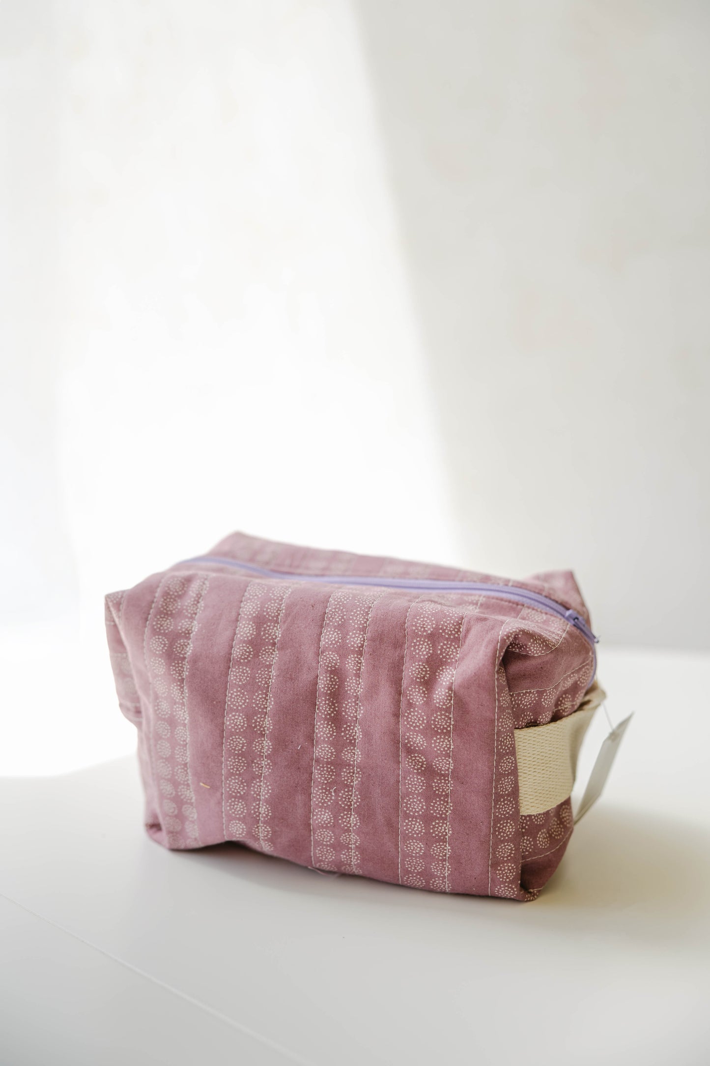 Boxy Bag - Purple Flower
