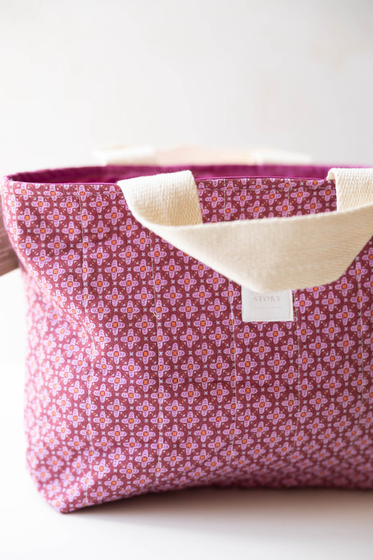 Mini Tote - Purple