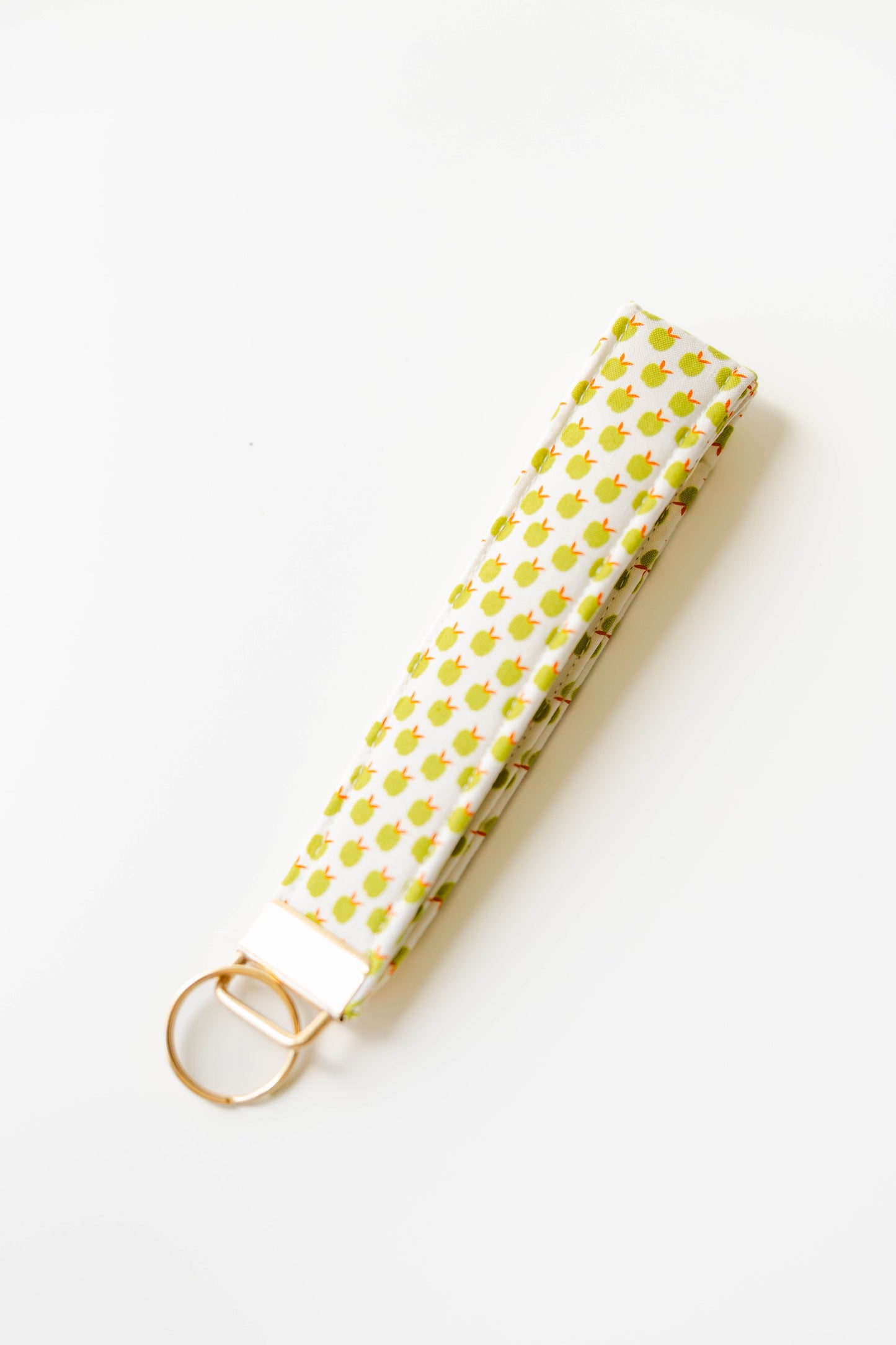 Wristlet Keychain - Green Apple