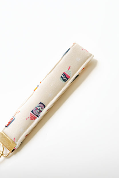 Wristlet Keychain - Summer Slurpy