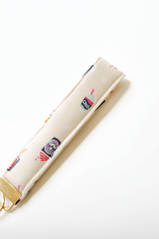 Wristlet Keychain - Summer Slurpy