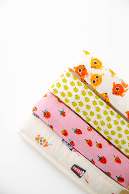 Wristlet Keychain - Pink Strawberry