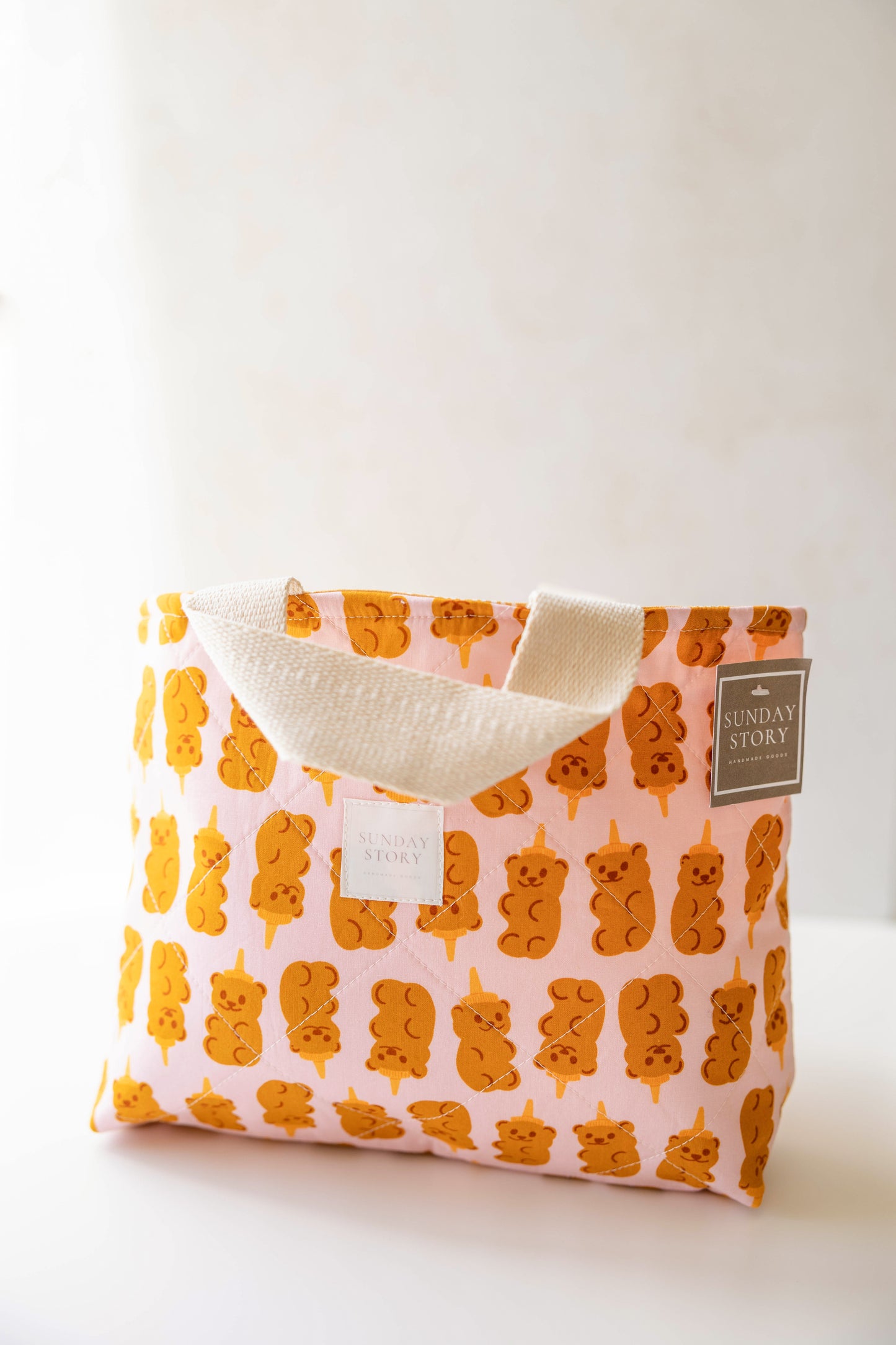 Mini Tote - Honey Bear