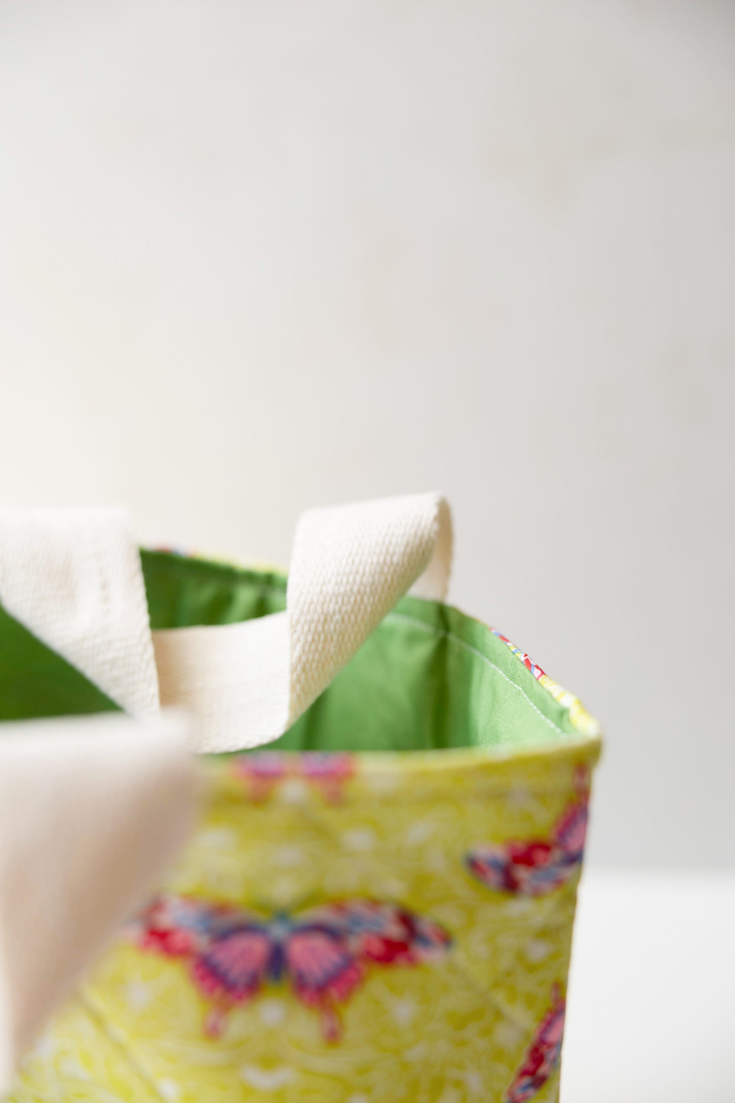 Mini Tote - Bright Butterfly
