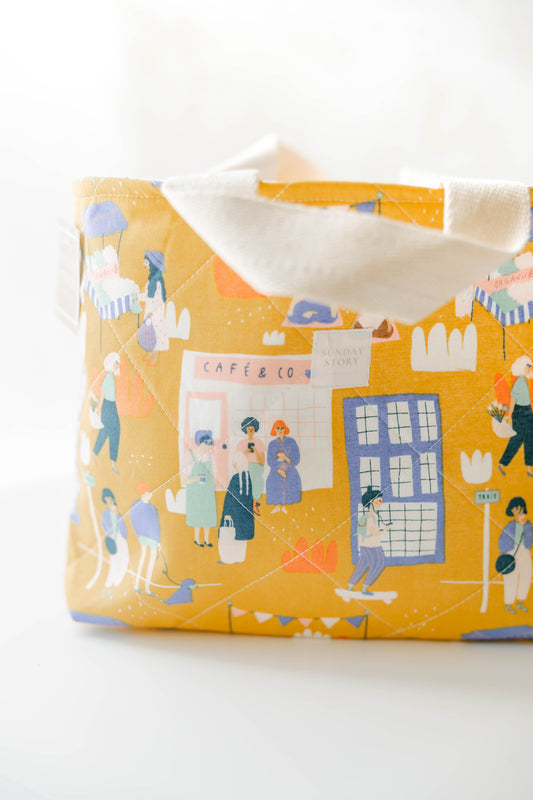 Mini Tote - Little Village