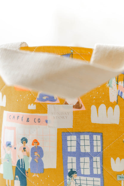 Mini Tote - Little Village
