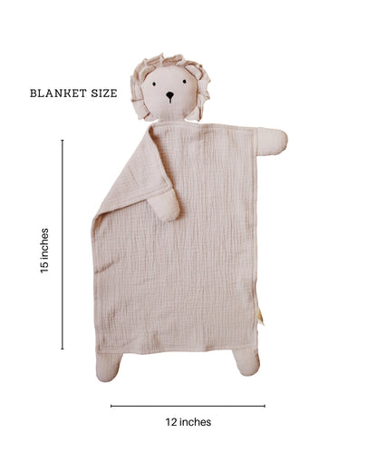 Lion Lovey Blanket