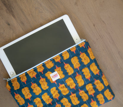 iPad Case - Honey Bear Navy
