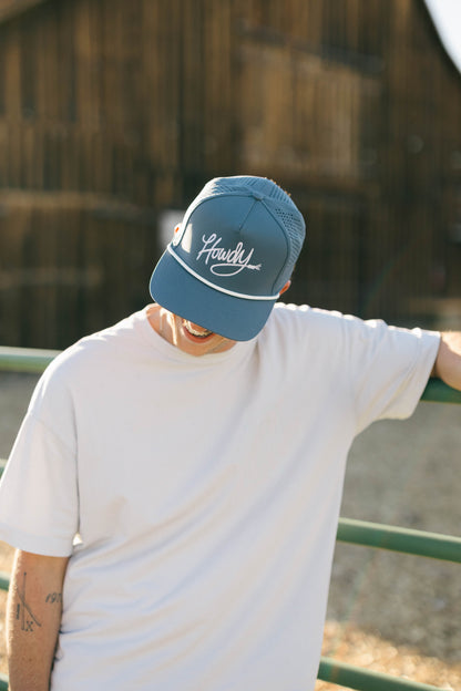 Howdy Hat Blue