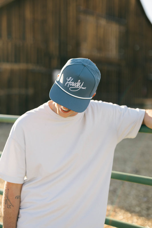 Howdy Hat Blue