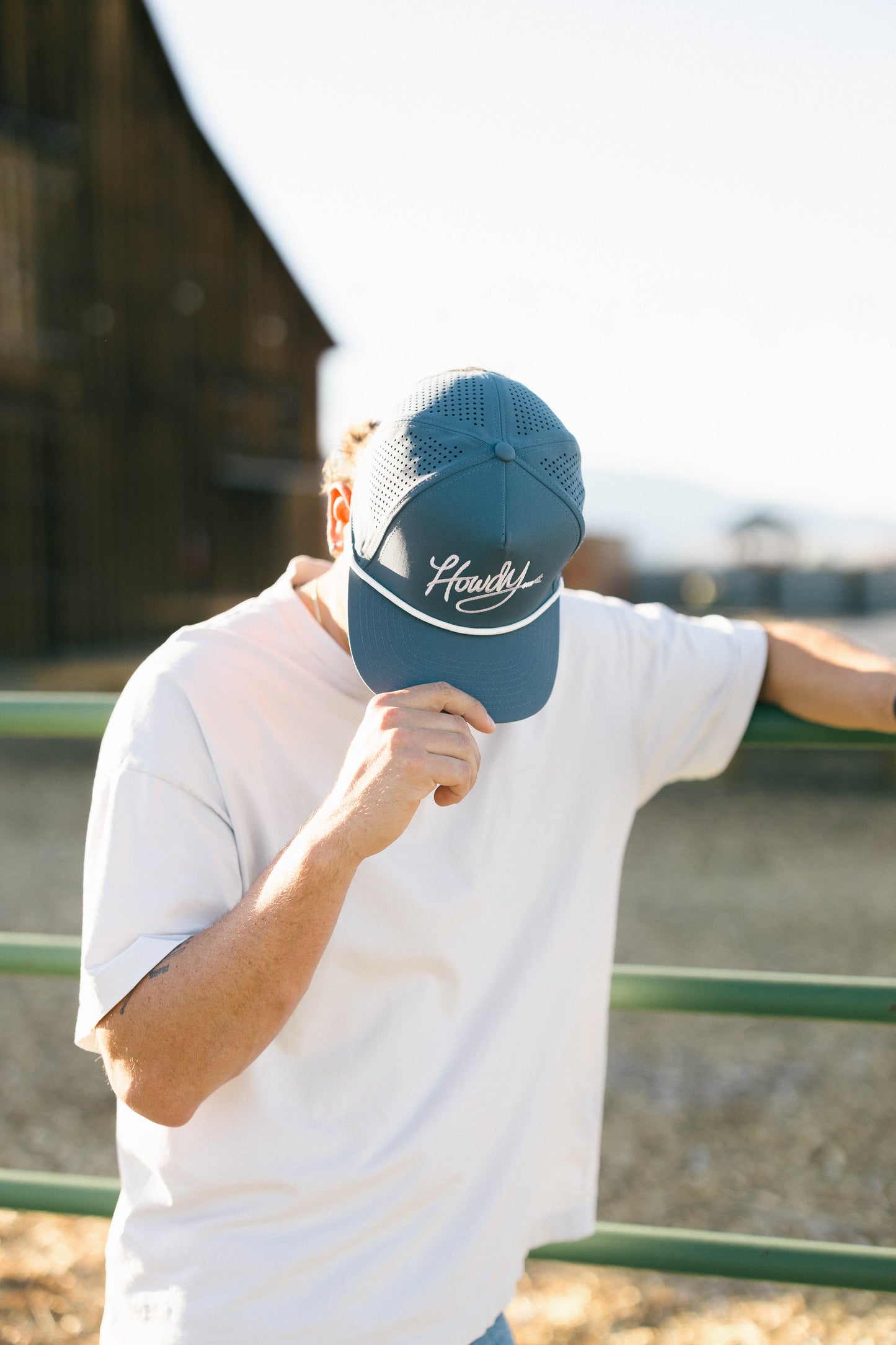 Howdy Hat Blue