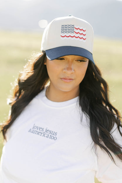 Loves Jesus & America Too T-Shirt