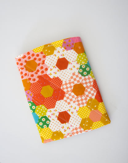 E-Reader Sleeve - Colorful Quilt