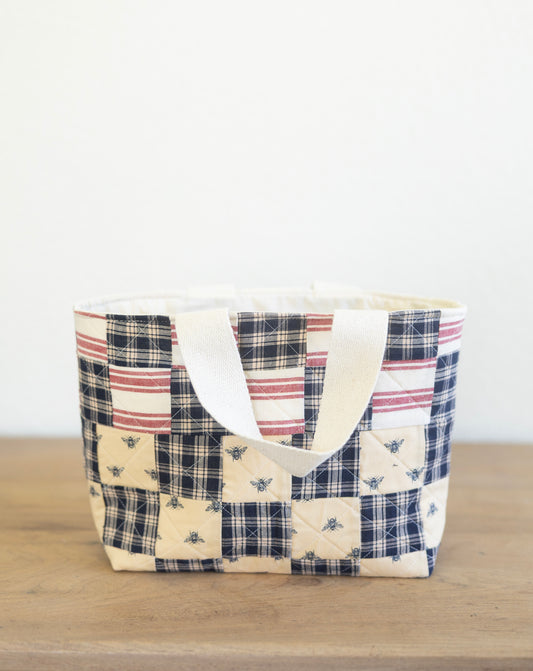 Bible Tote - Patchwork with NO Pocket