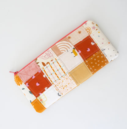 Pencil Pouch - Scrappy Patchwork II