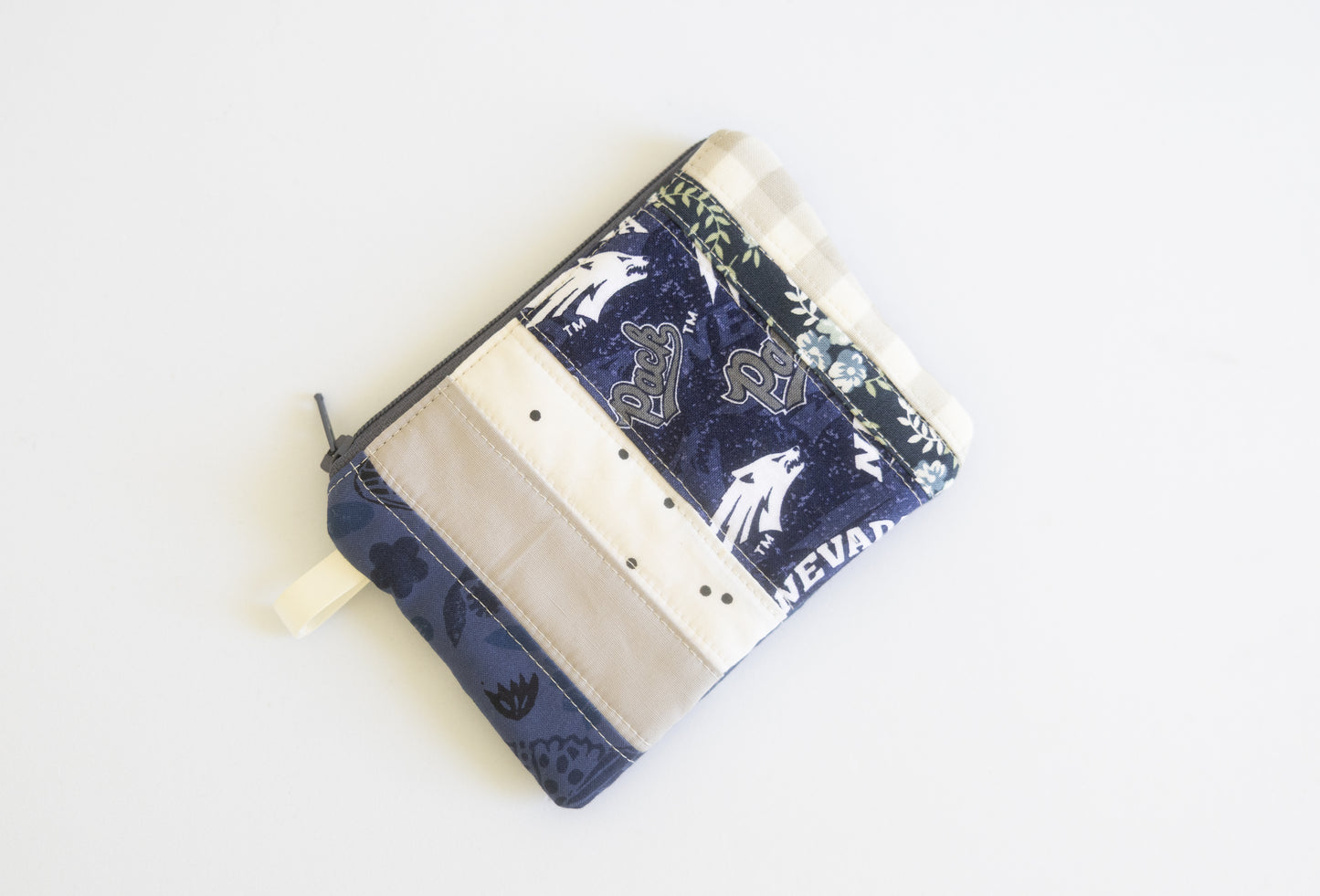 Zipper Keychain Wallet - Nevada Patchwork