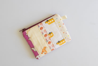 Zipper Keychain Wallet - Patchwork II