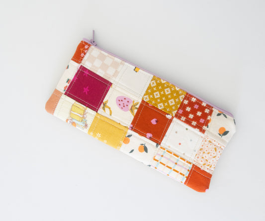Pencil Pouch - Scrappy Patchwork