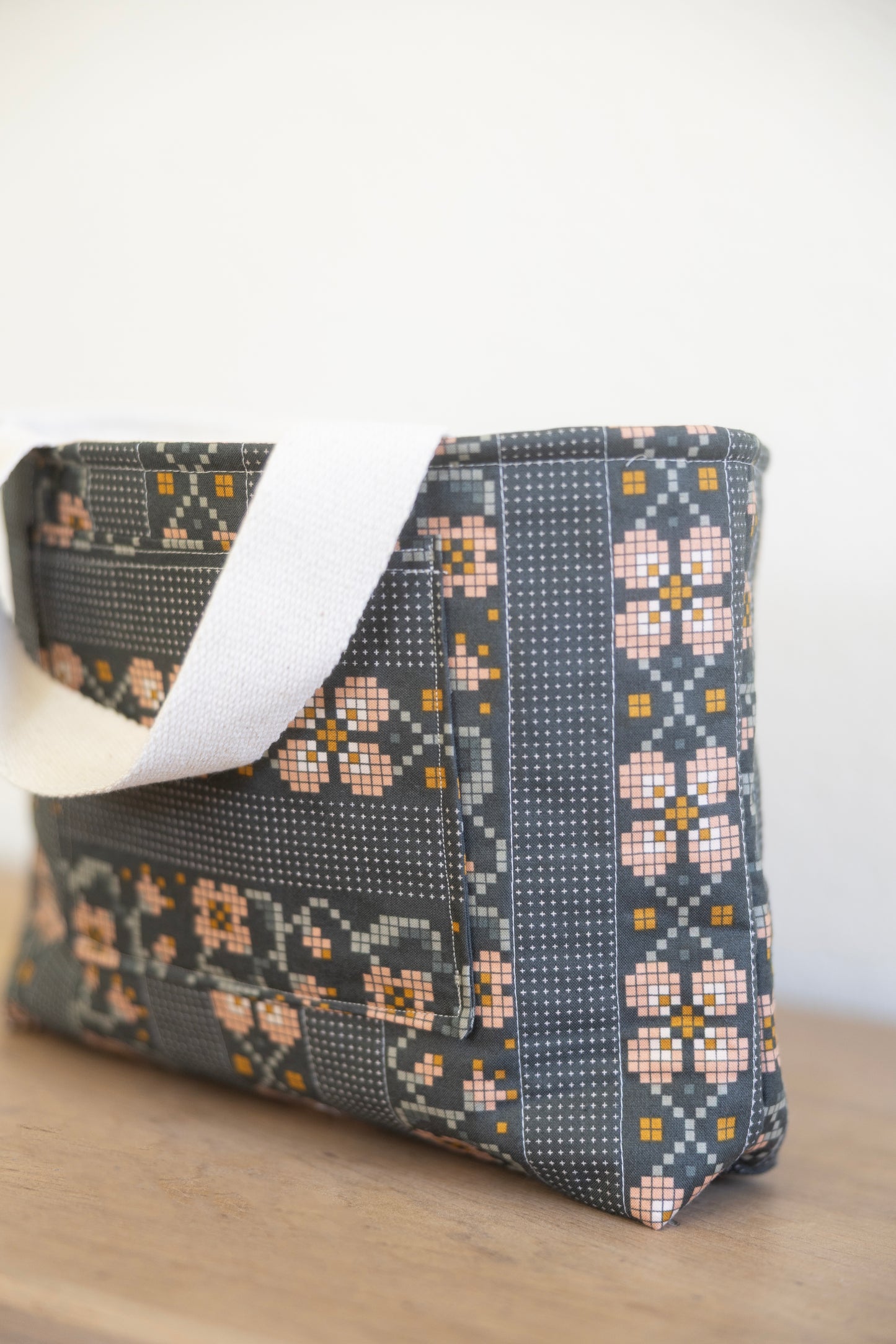 Bible Tote - Stitches with Pocket