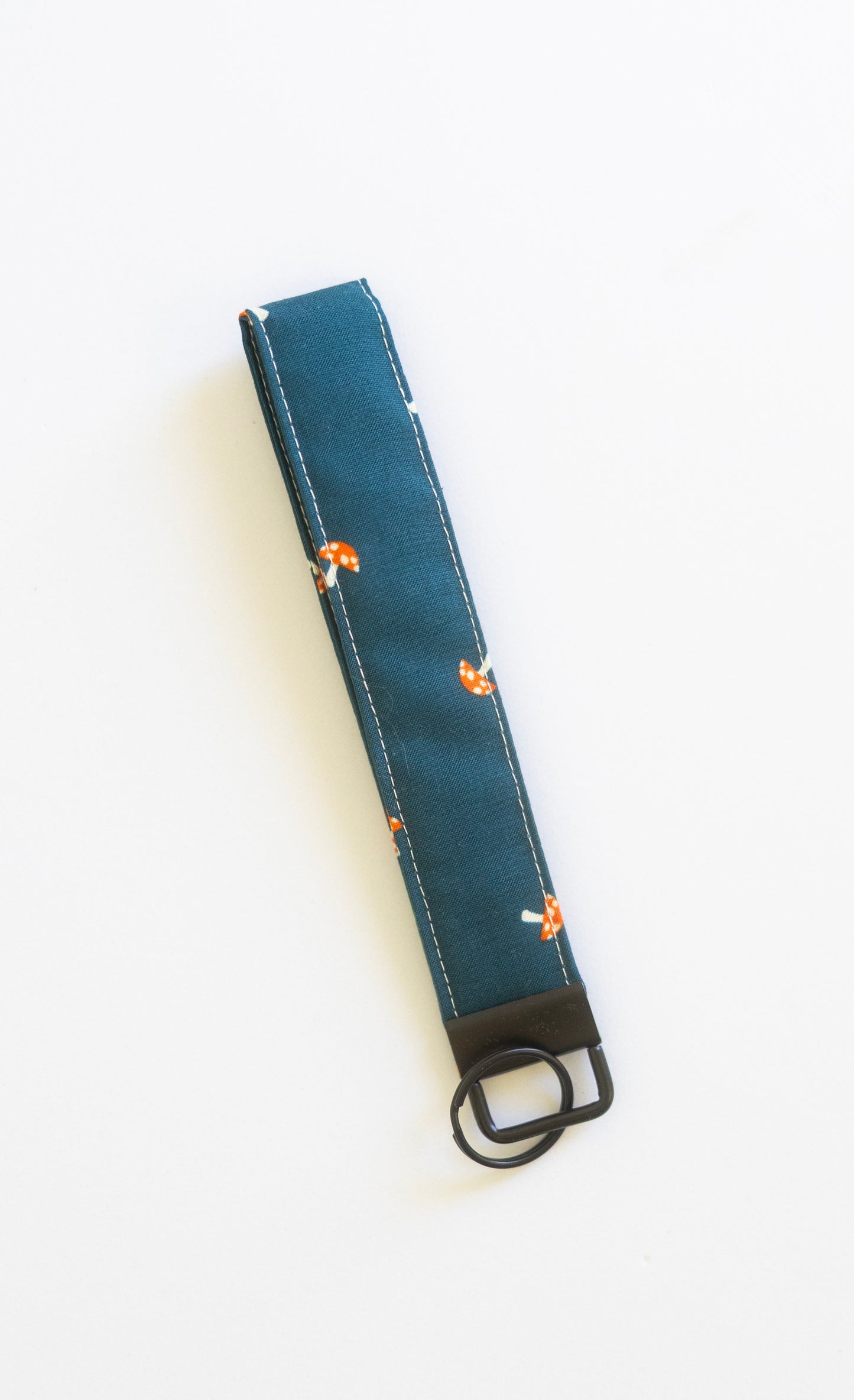 Wristlet Keychain - Tiny Mushroom